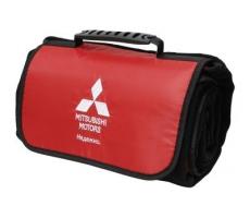 Сумка-плед Mitsubishi Plaid-Bag, Black-Red